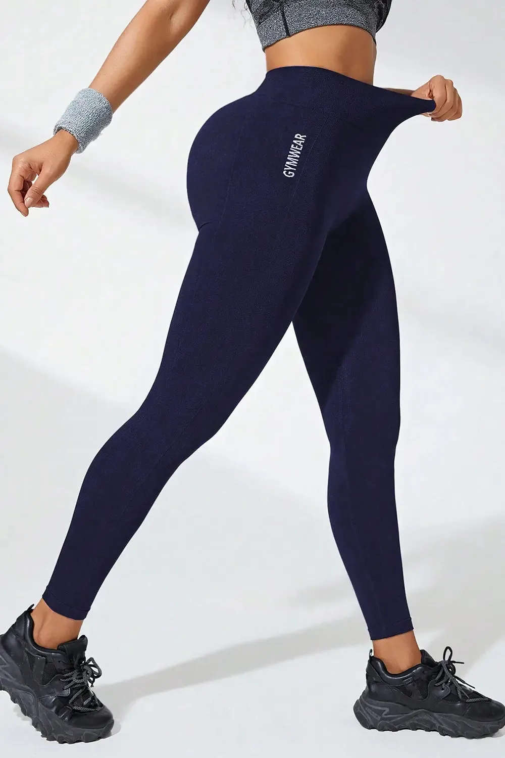 'Zaya' Ankle Length Seamless Leggings